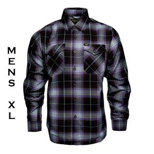 DIXXON FLANNEL x ANTHRAX Collab - SPREADING THE DISEASE Flannel - Men's XL